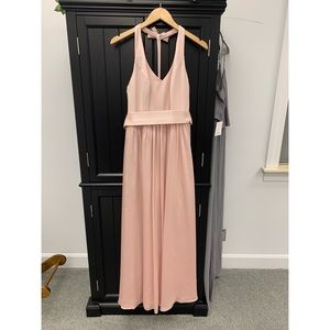 Vera Wang White Collection Blush Bridesmaid Dress